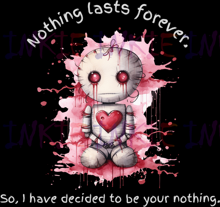 Nothing lasts forever