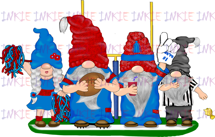 New York (red & blue) Gnomes