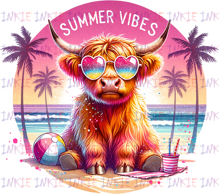 Summer Vibes Cow