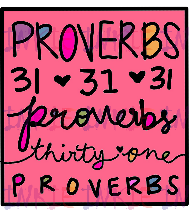 Proverbs 31 Pocket