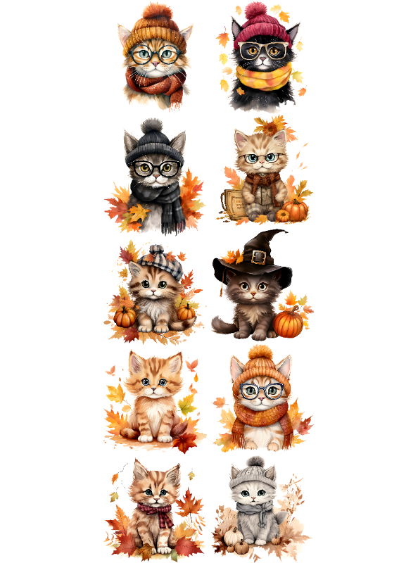 Fall Kitties